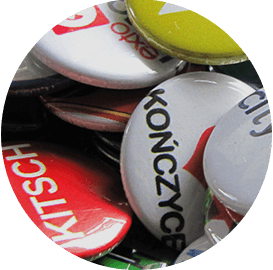 placky se špendlíkem